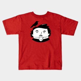 Edgar Allan Poe Kids T-Shirt